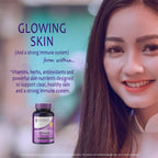 Diamond Natural Skin Care and Immune Support - Vitamins to Help Clear Skin - Skin and Immune System Support from Inside Out - Ma