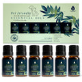PURSONIC Pet Friendly Aromatherapy Essential Oils Collection, 6-Count - Safe for Dogs and Cats, Natural Relaxation and Stress Re