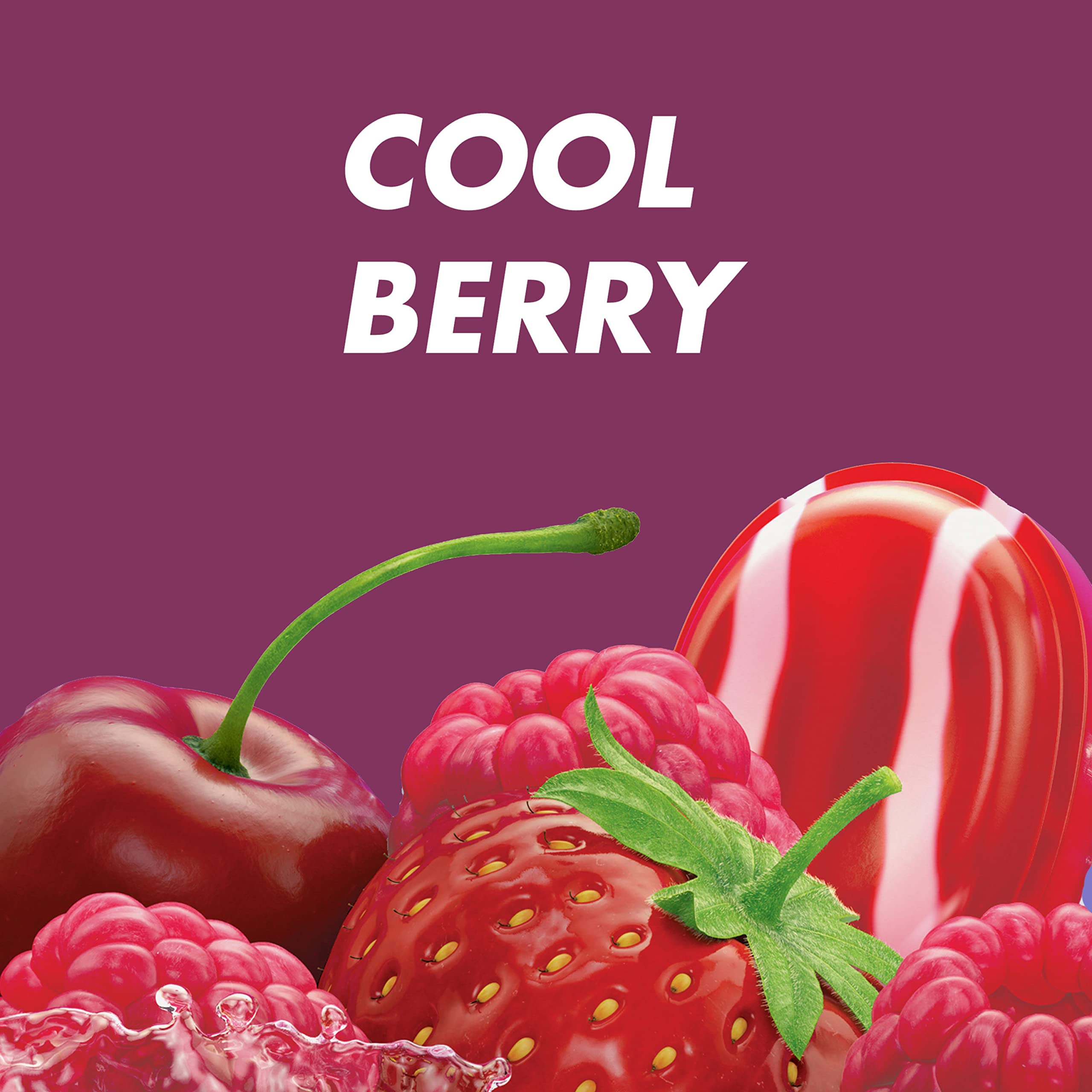 HALLS Throat Soothing (Previously HALLS Breezers) Cool Berry Throat Drops, 12 Bags of 25 Drops (300 Total Drops)