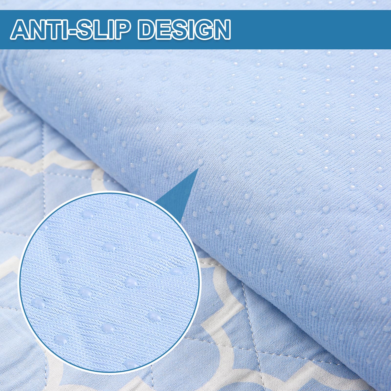 OUTCREATOR 2Pack Bed Pads for Incontinence Mattress Protector Anti-Slip Waterproof Pads (34 x 76) for Toddlers Kids Adults Pets