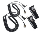 Assurance Designed Black Grounding Wrist Strap 2 Pack. Use for Earth Connection & EMF Radiation Protection - Use for Desk, Floor