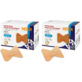Flexible Fabric Bandages - Flex Fabric Adhesive Bandages Finger-Tip Bandages for Finger Care and to Protect Wounds from Infectio