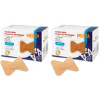 Flexible Fabric Bandages - Flex Fabric Adhesive Bandages Finger-Tip Bandages for Finger Care and to Protect Wounds from Infectio