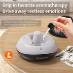Essential Oil Diffuser,Aroma Scent Diffusers for Home Fire Flame Aromatherapy Diffuser, 160Ml Ultrasonic Cool Mist Humidifier wi