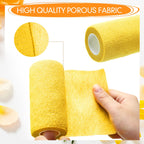 Newwiee 45 Rolls 4 Inch x 5 Yards Cohesive Bandage Tape Self Adhesive Bandage Elastic Stretch Athletic Tape Bulk Vet Wrap Non Wo