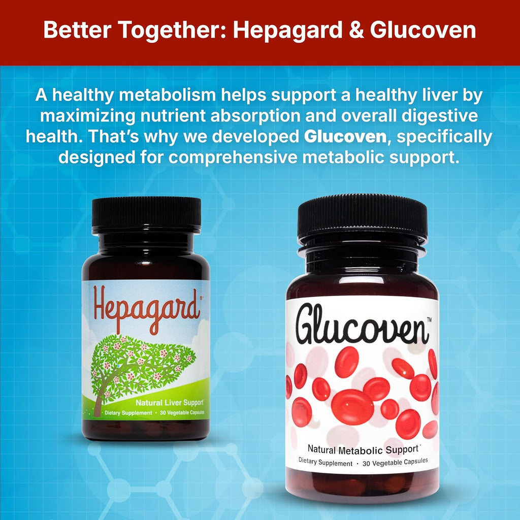 Hepagard® Natural Liver Support Supplement – 30 Vegetable Capsules