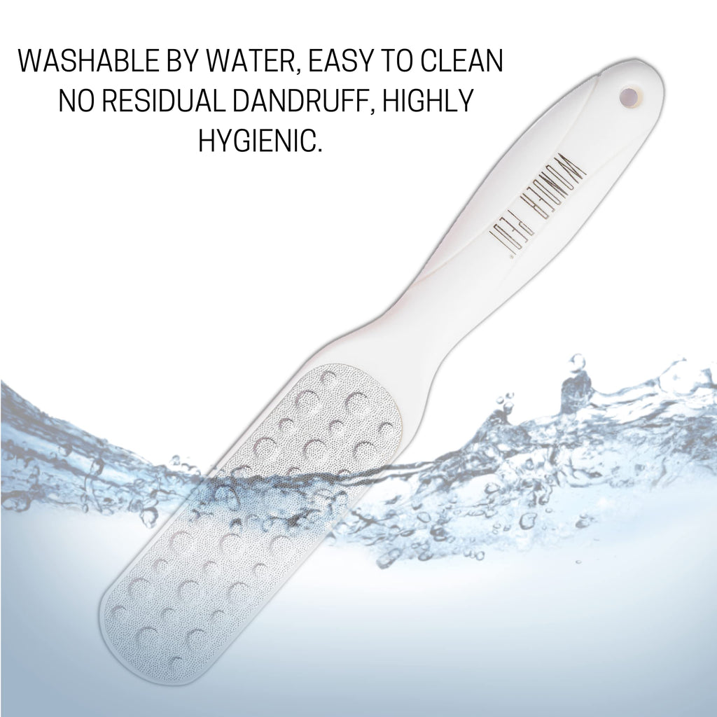 Callus Remover Foot File- Three Minutes Quick Fix- Foot File Rasp, Heels Callus Scrubber File - Home Spa Pedicure. Wonder Pedi