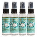 MRS. MEYER S CLEAN DAY Antibacterial Hand Sanitizer Spray, Travel Size, Removes 99.9% of Bacteria, Basil, 2 oz - Pack of 4