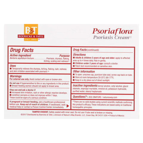 Boericke & Tafel, Cream Psoriaflora, 1 Ounce