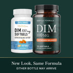 DIM Supplement 100 mg | Estrogen Balance for Women & Men | Diindolylmethane for Hormone Balance, Hormonal Acne, Menopause & Anti