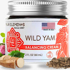 Four Elements 4E Wild Yam Balancing Cream, 2 OZ - 1st Place Winner at the 2023 International Herb Symposium for Creams and Salve