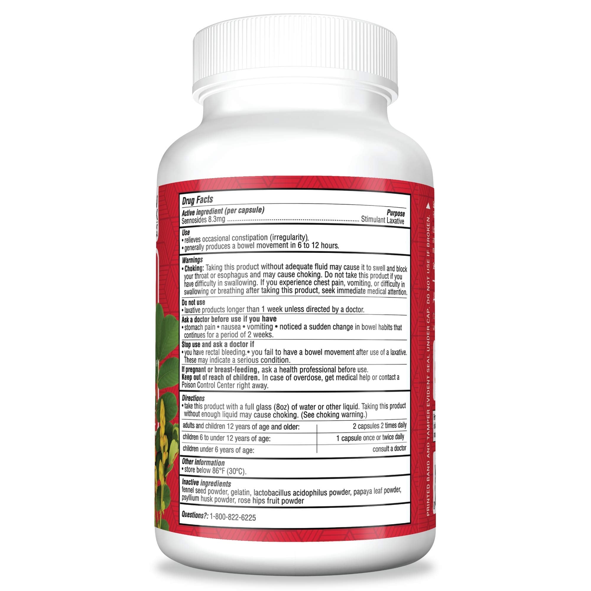 Health Plus Super Colon Cleanse Laxative, 530 Milligrams, 120 Count (Pack of 1)