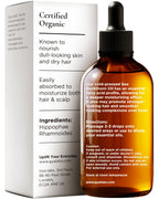 Gya Labs Organic Sea Buckthorn Oil - 100% Pure Natural Sea Buckthorn Carrier Oil for Skin, Face, Nails & Hair - Soothing & Moist
