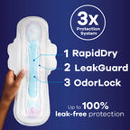 Always Ultra Thin Feminine Pads For Women, Size 5 Extra Heavy Overnight Absorbency, With Wings, Unscented, 24 Count
