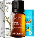 Gya Labs Myrrh Essential Oil for Skin - Myrrh Oil for Diffuser - Calming and Tranquil Myrrh Oil - Myrrh Oil for Face Hair Candle