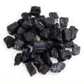 Apengshi Natural Black Tourmaline Raw Stone 0.97lb(440g) Bulk Rough Natural Reiki Energy Purification Negative Energy Healing Cr