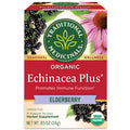 Traditional Medicinals Organic Echinacea Plus Elderberry Herbal Tea, Promotes Immune Function, (Pack of 1) - 16 Tea Bags