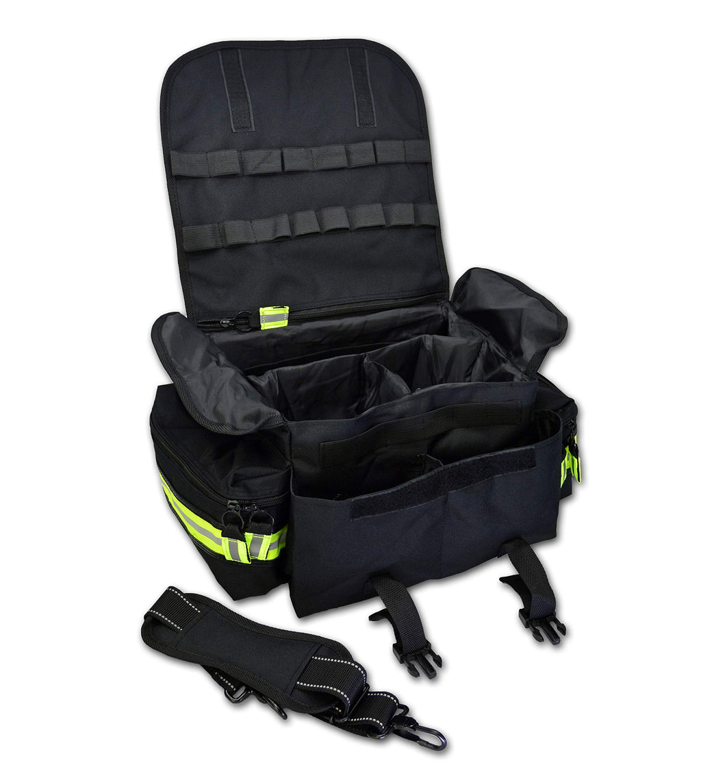 Lightning X Small Medic First Responder EMT Trauma Bag Stocked First Aid Trauma Fill Kit A Stealth Black