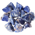 1.1lb Bulk Raw Sodalite Crystal Rough Crystal-Natural Sodalite Raw Stones Crystal for Tumbling, Cabbing, Fountain Rocks, Decorat