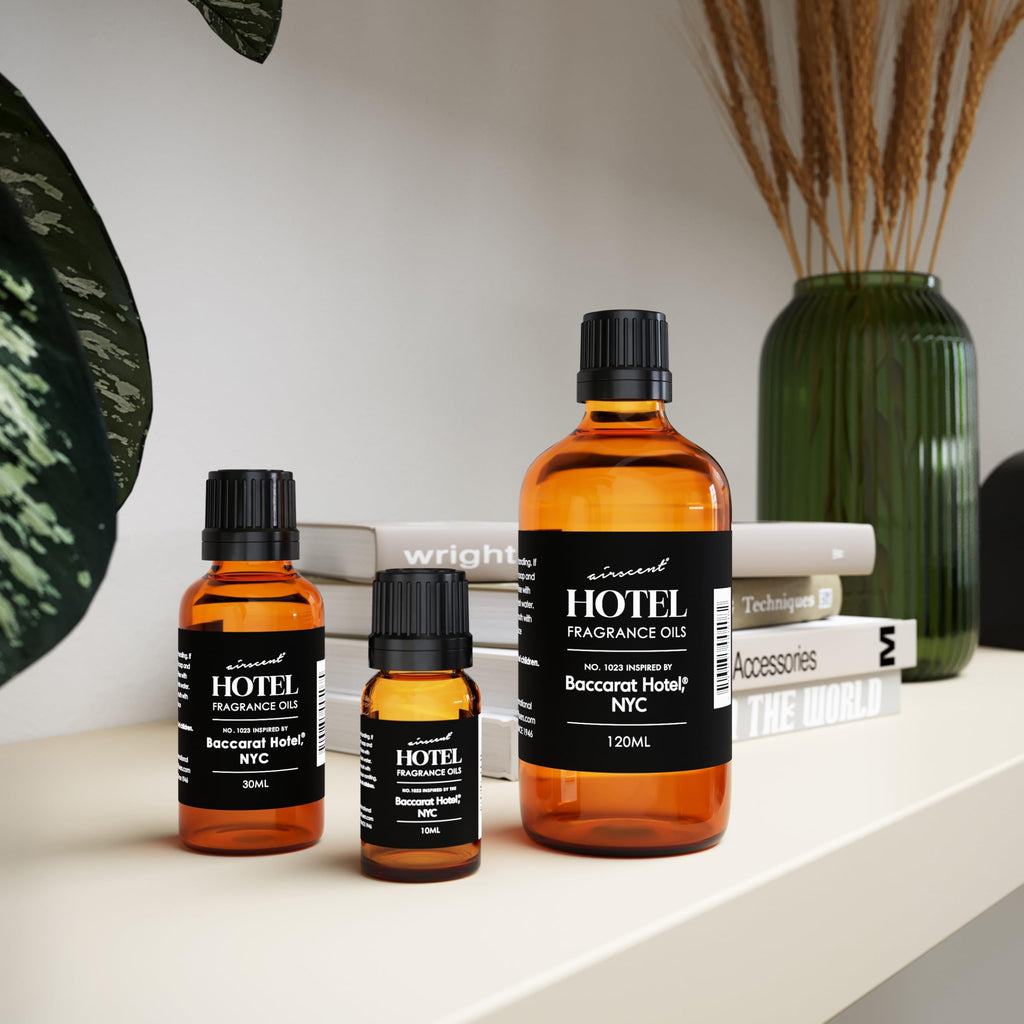 AirScent Hotel Diffuser Oil Inspired by The Baccarat Hotel Scent - Love Affair Fragrance Oil No. 1023 for Ultrasonic and Waterle