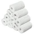 Navaris Plaster Cloth Rolls (M, Pack of 10) - Gauze Bandages for Body Casts, Plaster of Paris for Craft Projects, Belly Casting 
