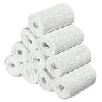 Navaris Plaster Cloth Rolls (M, Pack of 10) - Gauze Bandages for Body Casts, Plaster of Paris for Craft Projects, Belly Casting 