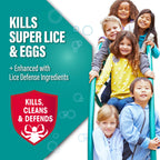RID Super Max Advanced Shampoo Lice Removal Treatment, 3.4 Fl Oz, Includes Nit Removal Comb