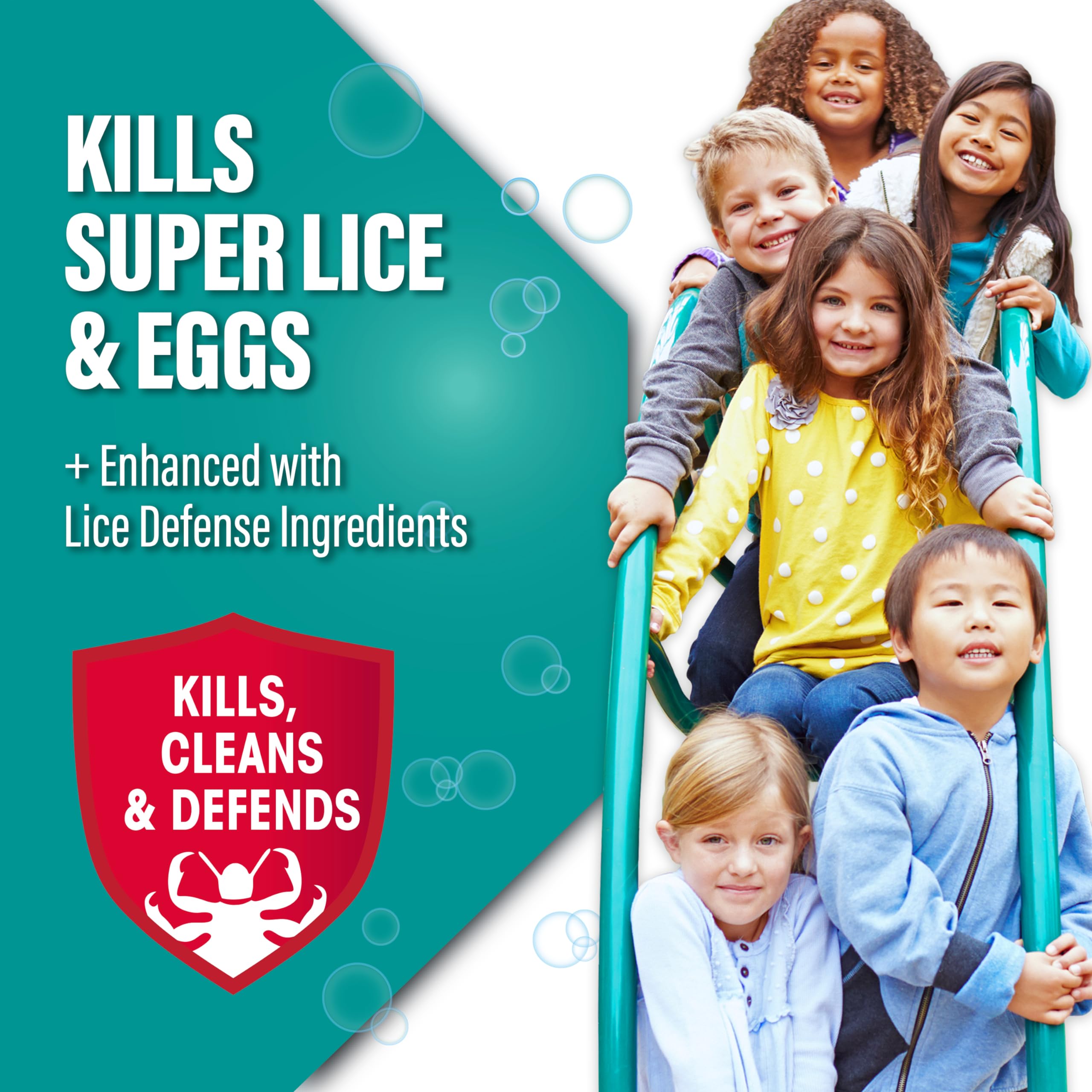 RID Super Max Advanced Shampoo Lice Removal Treatment, 3.4 Fl Oz, Includes Nit Removal Comb