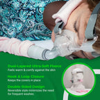 CPAP Strap Covers - Made in The USA - 2-Layered Fleece CPAP Strap Cushions for CPAP Mask Straps - CPAP Headgear Strap Covers for