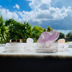 Selenite Stick 6 to 8.5 Inches long, 1 to 2 inches wide, white healing stone, strong protection powers