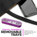 MEDca Weekly Pill Organizer, Four Times-a-Day, 1 Dispenser with Stackable AM/PM Compartments