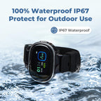 EmeTerm Smart FDA-Cleared Anti-Nausea Wristwatch Touchscreen IP67 Waterproof Morning Motion Sickness Relief Rechargeable Fast Ac
