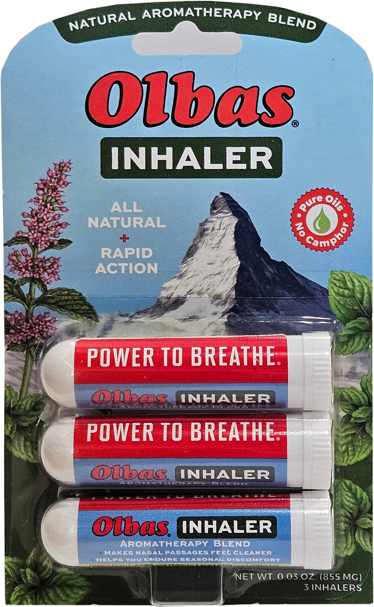 Olbas Inhaler Aromatherapy/Aromatic Inhaler, 0.01 Oz, 3-Pack – Medistoreweb