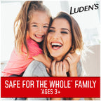 Luden s Sore Throat Drops, For Minor Sore Throat Relief, Wild Cherry, 30 Count, 12 Pk