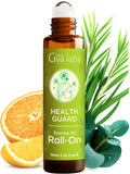 Gya Labs Health Guard Essential Oil Roll on - Protective On Guard Essential Oil Roller - 100% Pure Natural, Aromatherapy Blend w