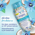 Vagisil Feminine Wash for Intimate Area Hygiene, Scentsitive Scents, pH Balanced and Gynecologist Tested, Coconut Hibiscus, 12 o