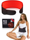 Red Light Therapy Belt, 600 HighDensity LEDs Infrared Wrap with 5 Intensity Levels, 6 Timer Settings, Handheld Controller, Idea
