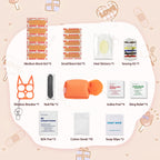 Kitgo Mini First Aid Emergency Kit for Women-Mother Day Gift, Compact Coin Purses for Girl Lady Mother Wife Nurse, Purse Emergen