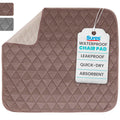 Sures Waterproof Chair Pads for Incontinence (22 x 21) - Washable, Waterproof Seat Protector - Chair Protector Seat Cover - Abso