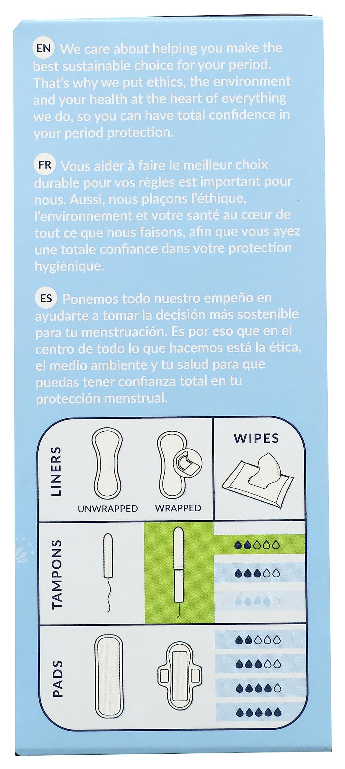 Natracare Organic Cotton Tampons with Cardboard Applicator, (1 Pack, 16 Tampons Total)