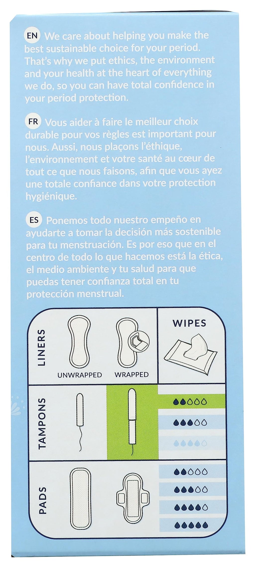 Natracare Organic Cotton Tampons with Cardboard Applicator, (1 Pack, 16 Tampons Total)