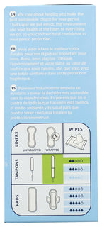 Natracare Organic Cotton Tampons with Cardboard Applicator, (1 Pack, 16 Tampons Total)
