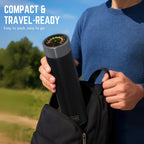 DISONCARE Odyssey 60H Insulin Cooler | Holds 3 Pens, Travel Case with Temperature Dial Cover, TSA-Approved Battery-Free Design,