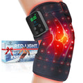 Astarexin Red Light Therapy Knee Brace Wireless Rechargeable with Pulse & Heating Modes, 660nm & 850nm NearInfrared Light for K