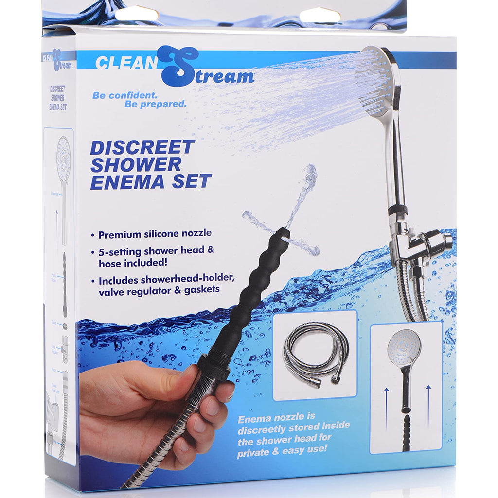 CLEANSTREAM DISCREET SHOWER ENEMA SET