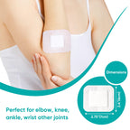 General Medi Sterile Island Dressing Bordered Gauze - 100 Count, 2.4 x 2.75 Gauze Pads, Wound Care Pad with Adhesive Border - St