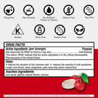 Cold-EEZE Natural Cherry Zinc Lozenges, Homeopathic Cold Remedy, Reduces Duration of the Common Cold, Sore Throat, Cough, Conges