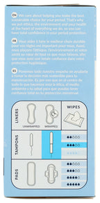 Natracare Organic Cotton Super Tampons with Cardboard Applicator, Plastic Free, Chlorine Free, Biodegradable & Compostable (16 P