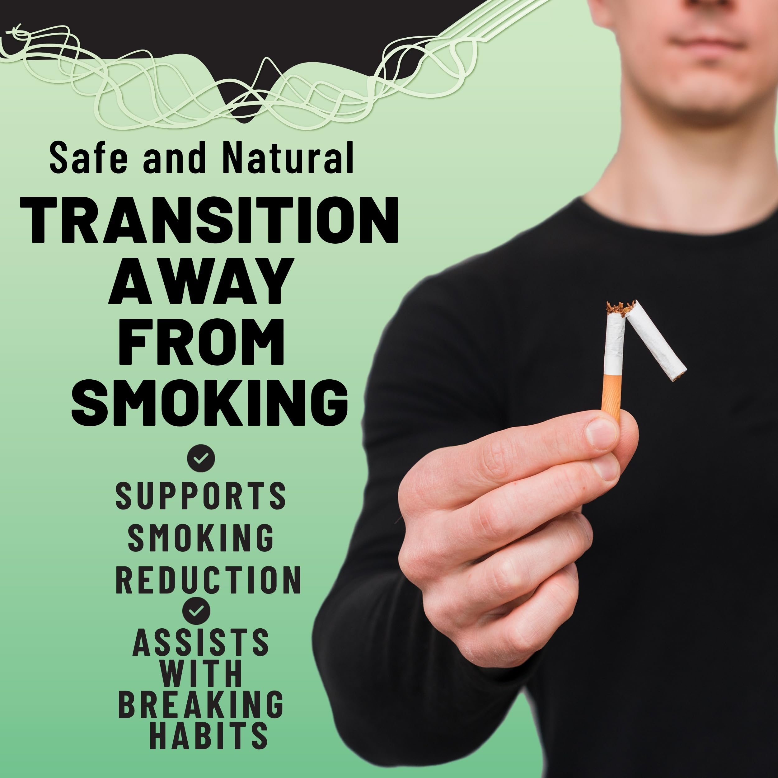 Anti-Smoke Herbal Patches 7 mg | Quit Smoking Patches to Help Reduce Cravings | Herbal Stop Smoking Aid for a Healthier Lifestyl