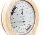 Fischer Sauna Thermohygrometer, Wood, Multi Colour, One Size